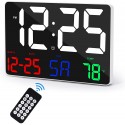 Seinäkello Led Wall