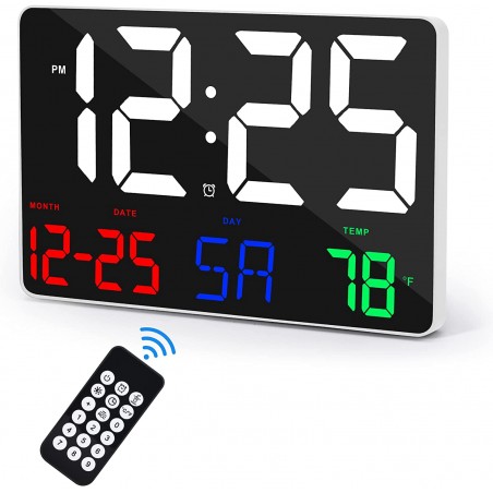 Seinäkello Led Wall
