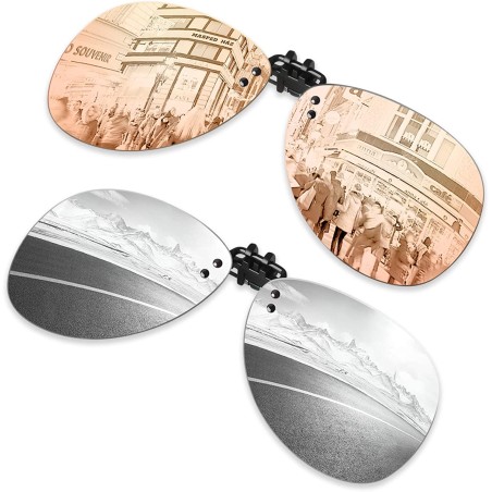 Aurinkolasit silmälaseihin UV400