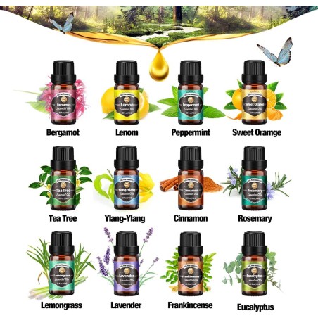 Eteeriset öljyt 12x