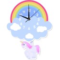 Unicorn yksisarvinen seinäkello