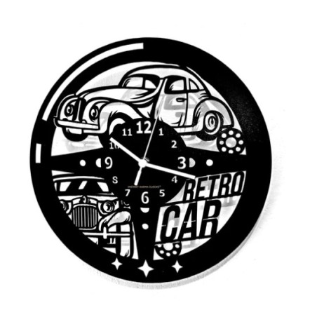 Puukello Retro auto