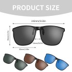 Aurinkolasi klipsit UV400HD