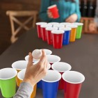 Beerpong juomamukit värilliset 100kpl