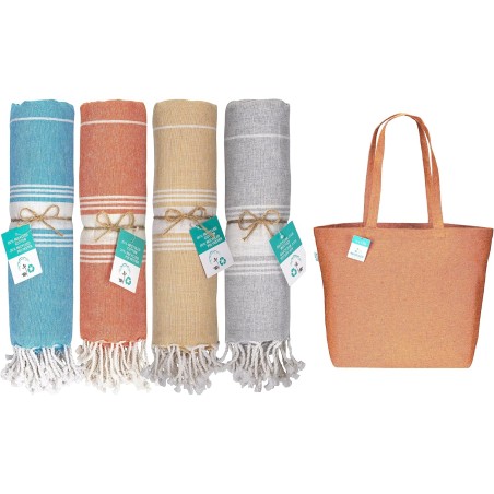 4x Pyyhe Hamam + laukku