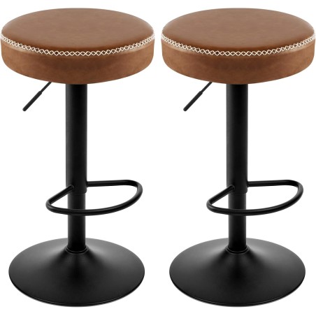 Baarijakkara vintage ruskea x2kpl