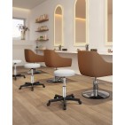 Säädettävä rullajakkara white