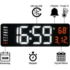 Digitaalinen seinäkello sunny