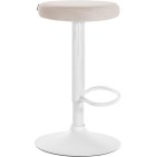 Baarijakkara pyöreä säätö white 2kpl