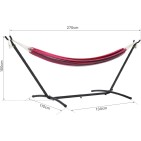 Kahden hengen riippumatto