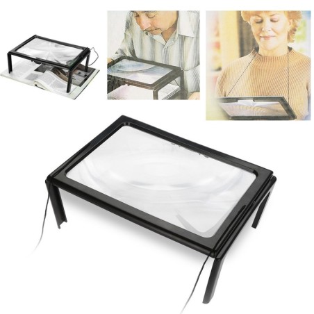 Suurennuslasi jaloilla