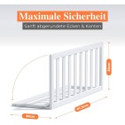 Turvalaita lastensänkyyn puu