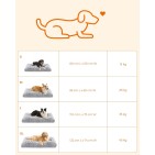 Koiranpeti makuualusta S-XL Grey