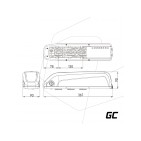 Sähköpyörän akku 48V 14,5 Ah