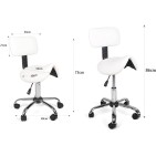 Satulatuoli selkänojallinen