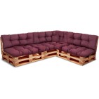 Eurolava sohva Deluxe setti 8-osainen