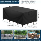 Ulkokalusteiden suojapeite 150cm