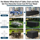 Ulkokalusteiden suojapeite 200cm XL