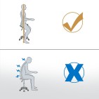 Satulatuoli ergonomia fox