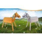 Puuhevonen ulkokäyttöön