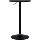 Baaripöytä pyöreä säädettävä