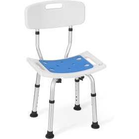 Suihkutuoli Selkätuella