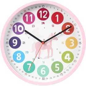 Lasten seinäkello Hevonen