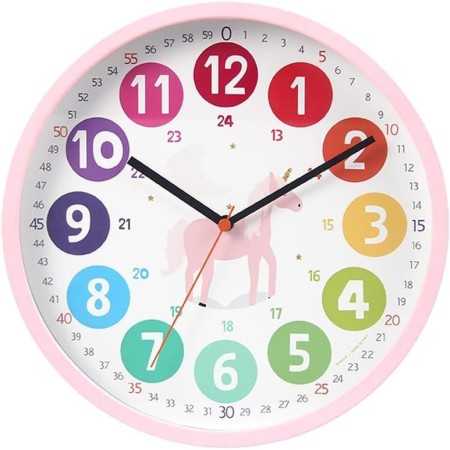 Lasten seinäkello Hevonen
