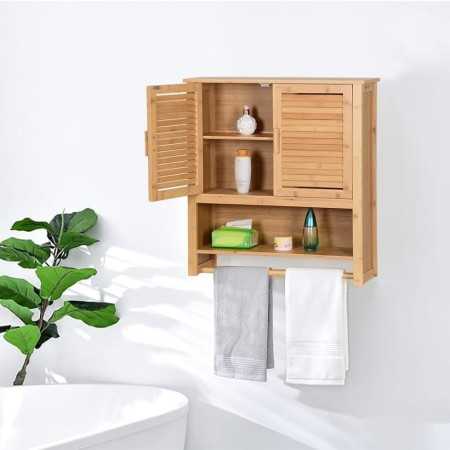 Kylpyhuone seinäkaappi Bamboo