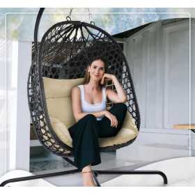 Riipputuoli beige + teline