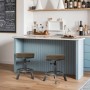 Vintage Baarituoli metal 2kpl
