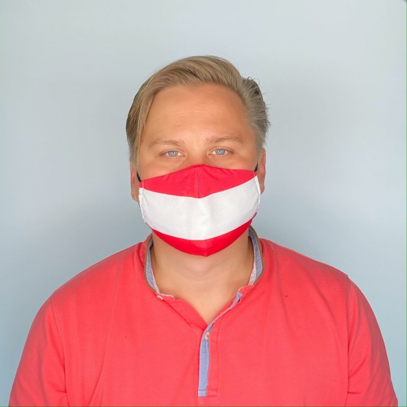 Kasvomaski VALITSE LIPPU Kasvomaski VALITSE LIPPU