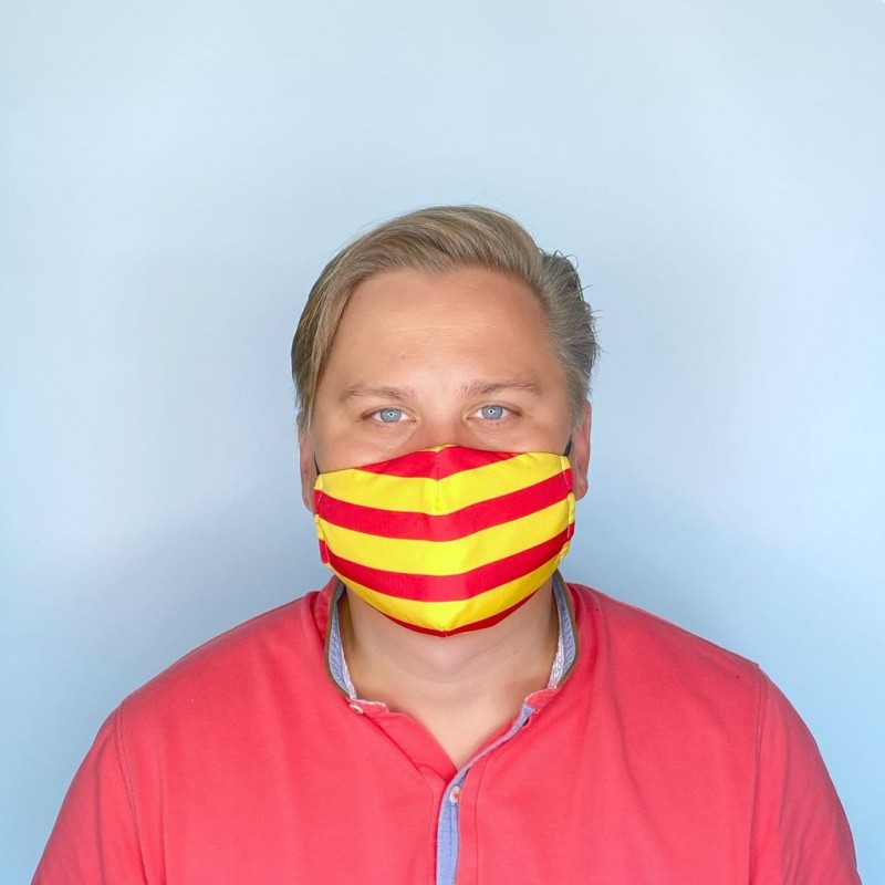 Kasvomaski VALITSE LIPPU Kasvomaski VALITSE LIPPU