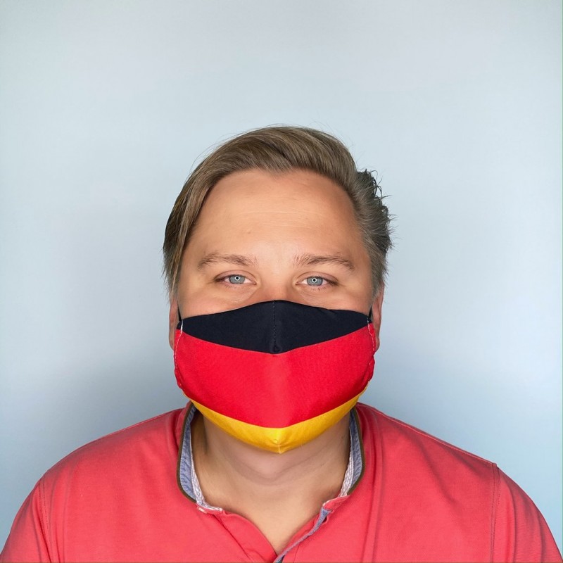 Kasvomaski VALITSE LIPPU Kasvomaski VALITSE LIPPU