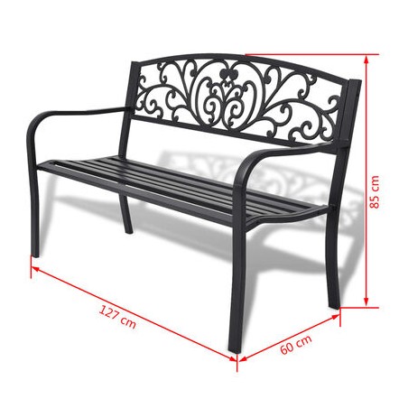 Puutarhapenkki valurauta