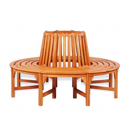 Puutarhapenkki puun ympärille