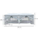 POP-UP katos 6x3m seinillä